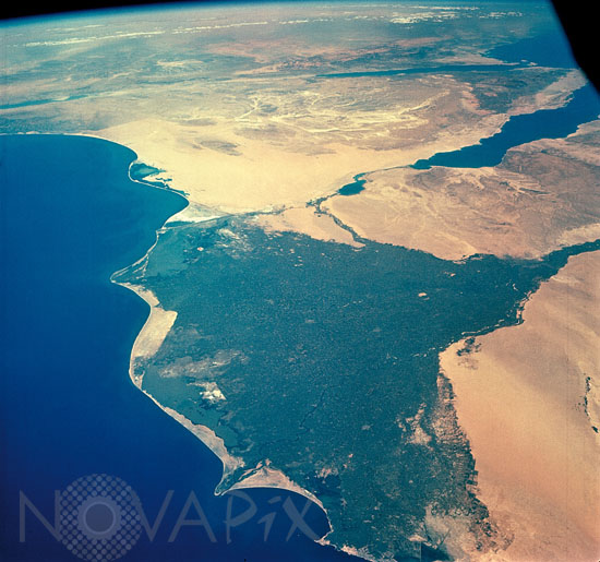 Delta du Nil vu par Gemini 4