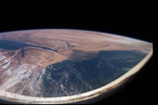 Egypt seen from space