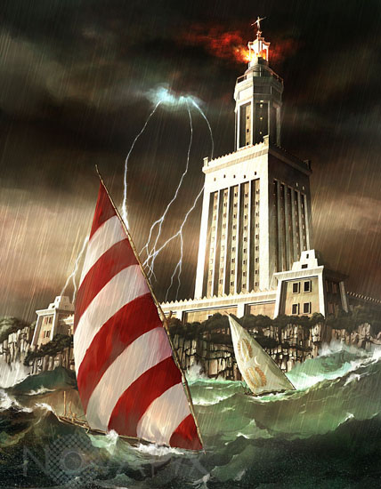 7 Wonders of the World: The Lighthouse of Alexandria - Egypt
