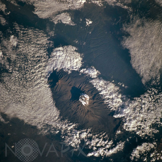 Mt. Kilimanjaro's vanishing snow cap