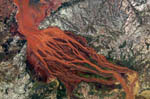 Delta de la rivière Betsiboka -Madagascar- ISS 03/2004