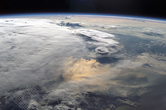 Détroit de Formose, Chine, vu par ISS 07/2003
