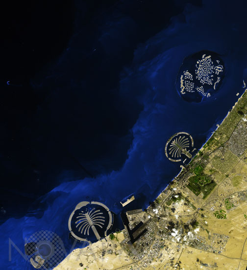 Palm islands, Dubai 02/2009