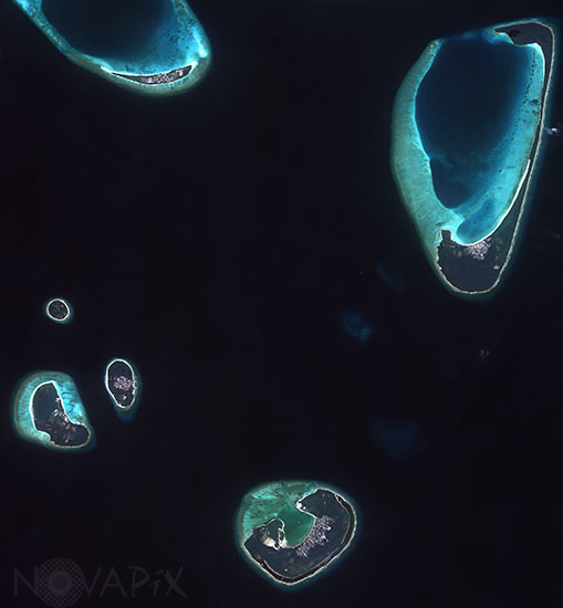 Maldives - Atoll de Haa Alifu (détail)