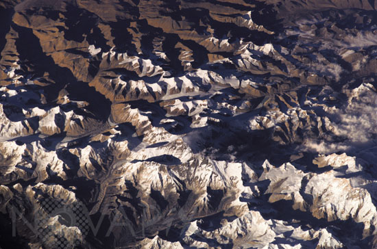 Mont Everest par ISS 11/2003