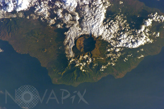 Volcan Tambora. Ile de Sumbawa, Indonésie