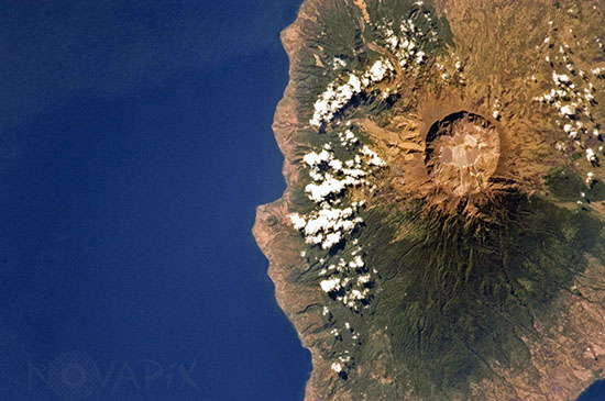 Volcan Tambora. Ile de Sumbawa, Indonésie