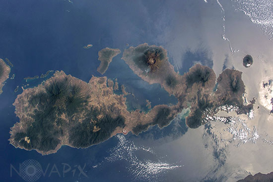 Volcan Tambora. Ile de Sumbawa, Indonésie