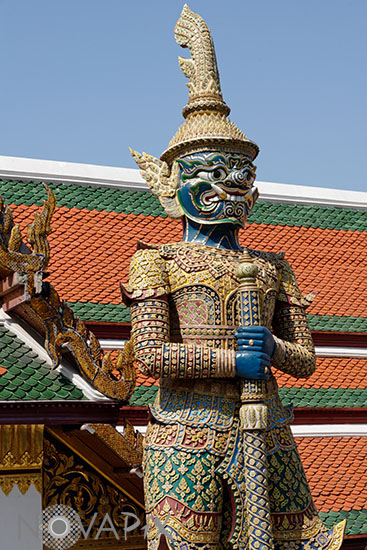 Wat Phra Kaeo - Bangkok - Yaksha