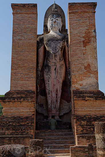Bouddha - Wat Mahathat - Sukhothaï