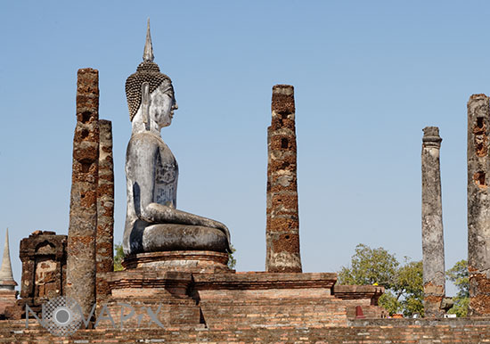 Buddha - Wat Mahathat - Sukhothai