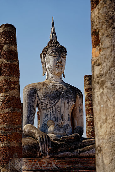 Buddha - Wat Mahathat - Sukhothai