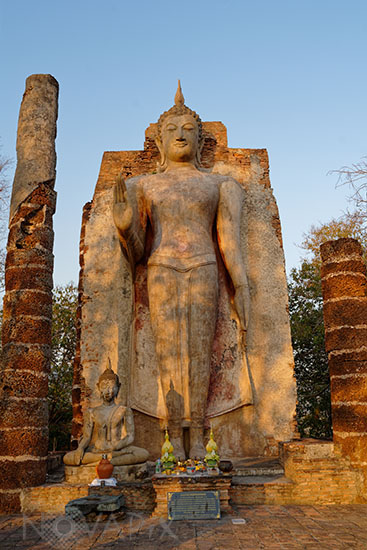 Bouddha - Wat Saphan Hin - Sukhothaï