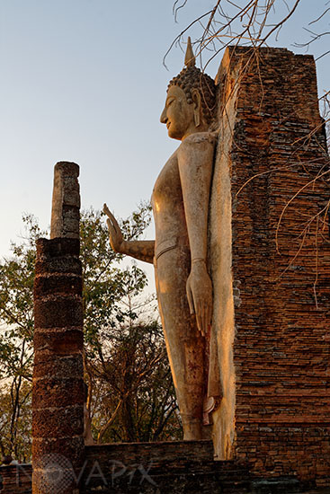 Bouddha - Wat Saphan Hin - Sukhothaï