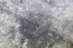 Pekin vue depuis la station spatiale en 2005