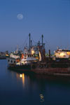 Pleine Lune sur le port de Bandar-Abbas