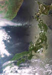 Japon vu par Envisat 05/2007