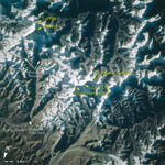 Mont Everest -Népal- vu par la navette Columbia 10/1993