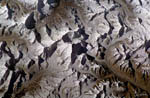 Mont Everest, Népal, vu par la navette Atlantis 
