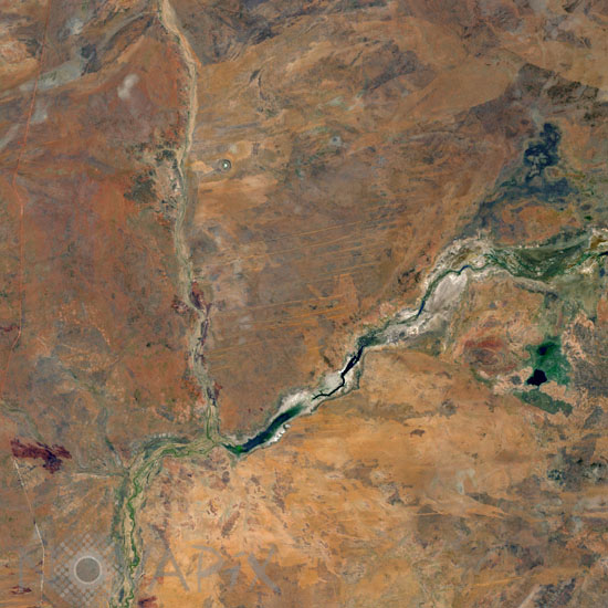 Cratère d'impact Wolf Creek, Australie