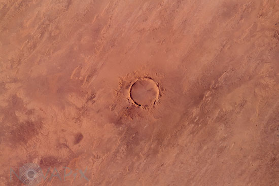 Cratère d'impact Tenoumer, Mauritanie