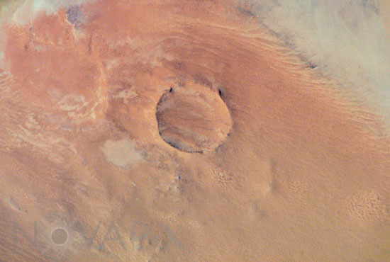 Cratère d'impact Roter Kamm, Namibie