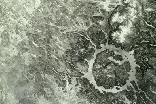 Cratère Manicouagan -Québec- Mars 2001