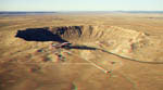 Meteor Crater -Arizona- USA -Anaglyphe