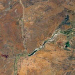 Cratère d'impact Wolf Creek, Australie