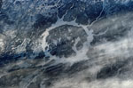 Cratère Manicouagan -Québec- Mars 2008