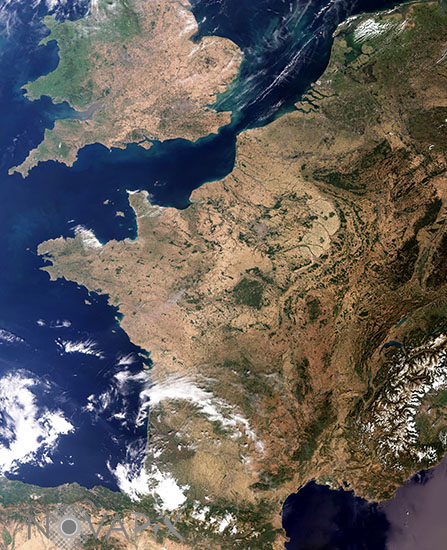 Heatwave in United Kingdom and France - 08/2022