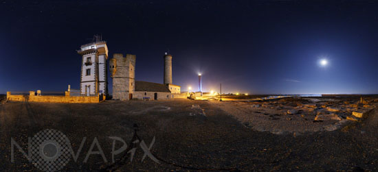 Lighthouse of Eckmuhl, Brittany
