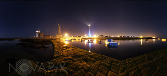 Lighthouse of Eckmuhl, Brittany