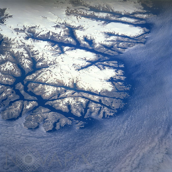 South of Greenland from space shuttle Discovery
