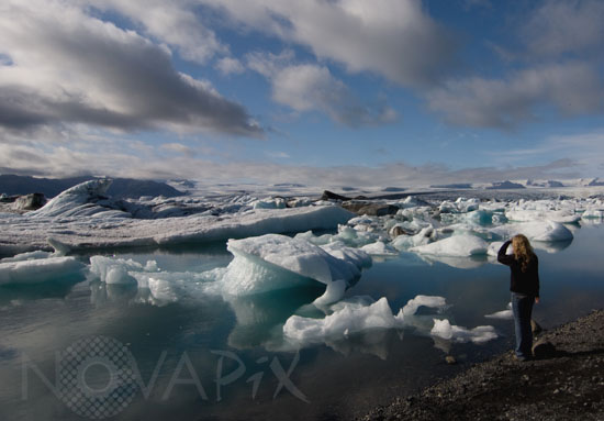 Lake Jokulsarlon in Iceland