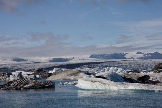 Lake Jokulsarlon in Iceland