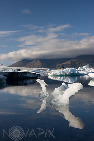 Lac Jokulsarlon en Islande 