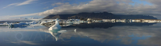 Lac Jokulsarlon en Islande 