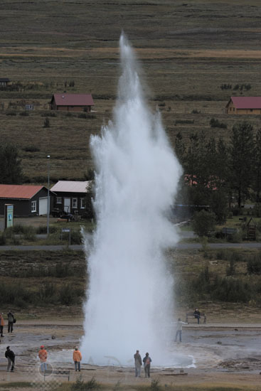 Geyser de Strokkur en Islande 