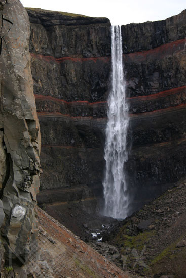 Cascade Hengifoss en Islande