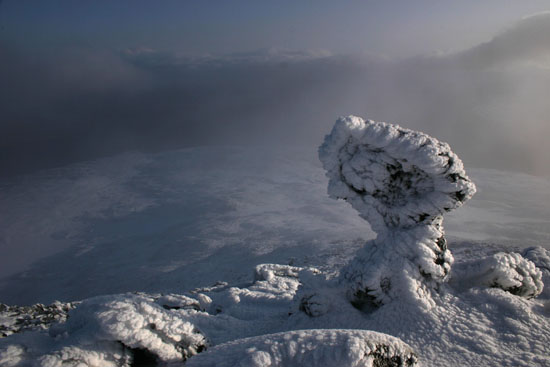 Sommet du volcan Herdubreid en Islande