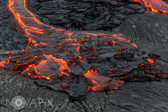 Coulée de lave - Islande
