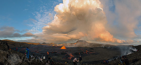 Eruption du Fagradalsfjall en Islande