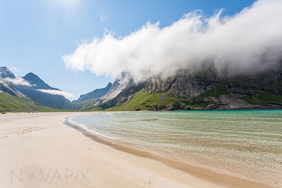 Plage d'Horseid - Iles Lofoten - Norvège