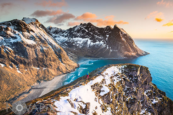Plage de Kvalvika - Iles Lofoten - Norvège