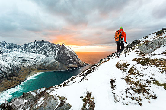 Plage de Kvalvika - Iles Lofoten - Norvège