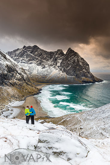 Plage de Kvalvika - Iles Lofoten - Norvège