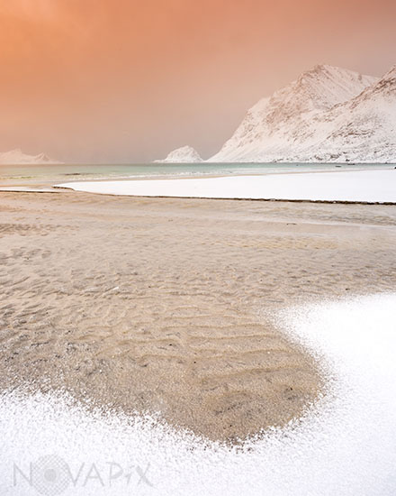 Plage d'Haukland - Iles Lofoten - Norvège