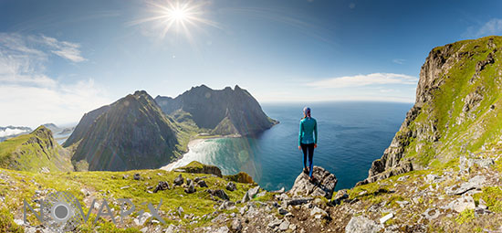 Plage de Kvalvika - Iles Lofoten - Norvège