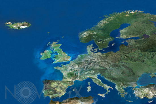 L'Europe vue par ENVISAT